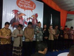 Ratusan Warga Kediri Doa Bersama Launching Pilgub Jatim