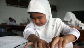 Dua Siswa Berkebutuhan Khusus di Pamekasan Ikuti Unas