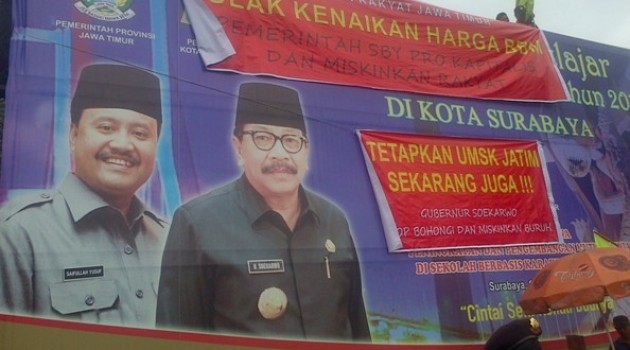 Buruh Blacklist Incumbent di Pilgub Jatim