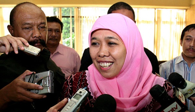 Khofifah Optimis Lolos, Tolak Alihkan Suara Muslimat