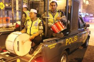 Polres Tanjung Perak Gelar Patrol Sahur