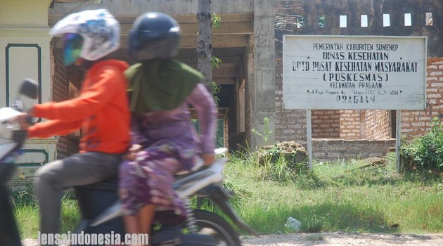 Pembangunan Puskesmas mangkrak, rawat pasien di ruang pengap