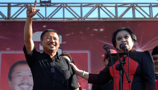 Megawati Datang, Kampanye Bambang-Said Sepi