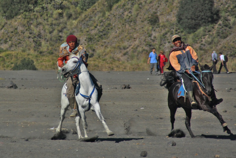 HUT Pasuruan, Ratusan Fotografer Adu Jepret di Bromo