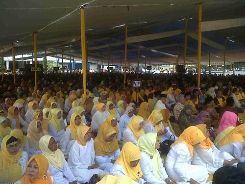 Ribuan Kader Golkar Malang Siap Menangkan ARB