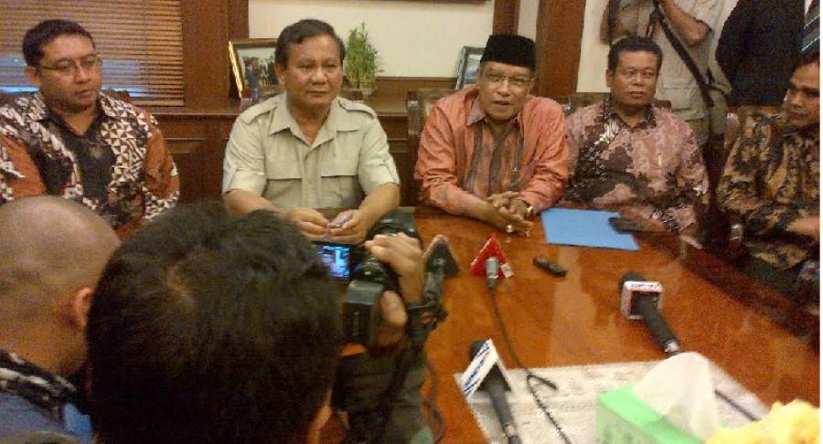 Prabowo dan PBNU Sepakat Buat Suasana Politik Sejuk