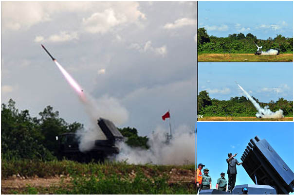 Roket TNI AD Mampu Hancurkan Wilayah 2 Hektar