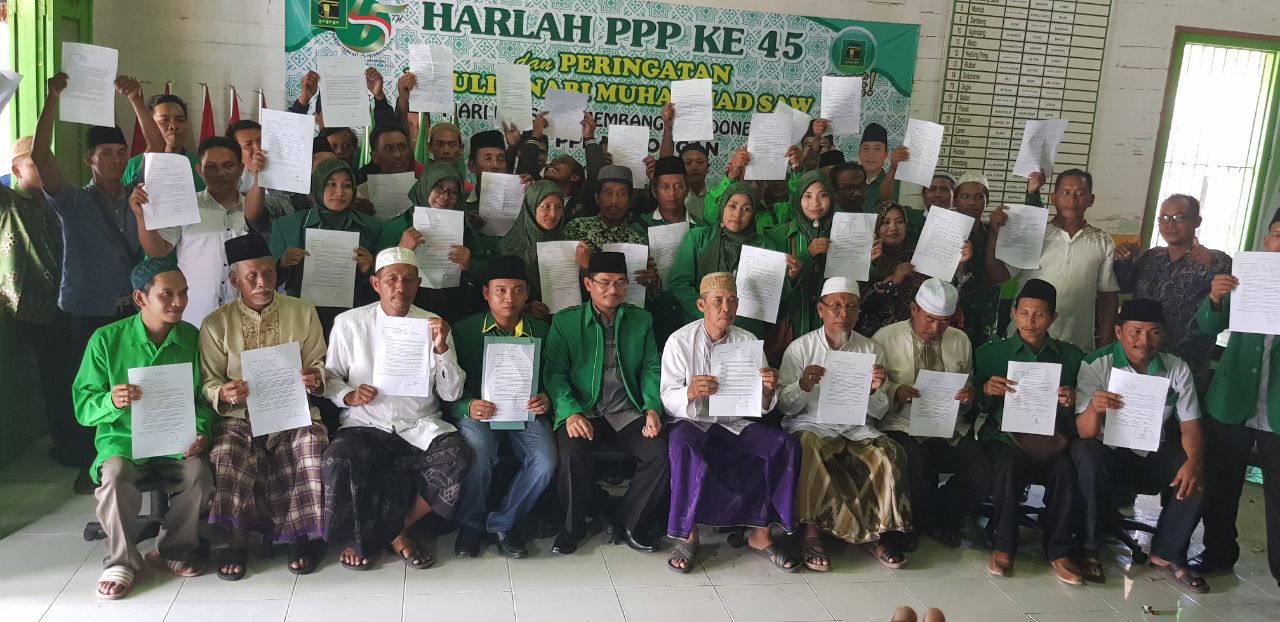 Samsuri kader PPP digantikan Naim Kader PKB sebagai Ketua DPC PPP Lamongan