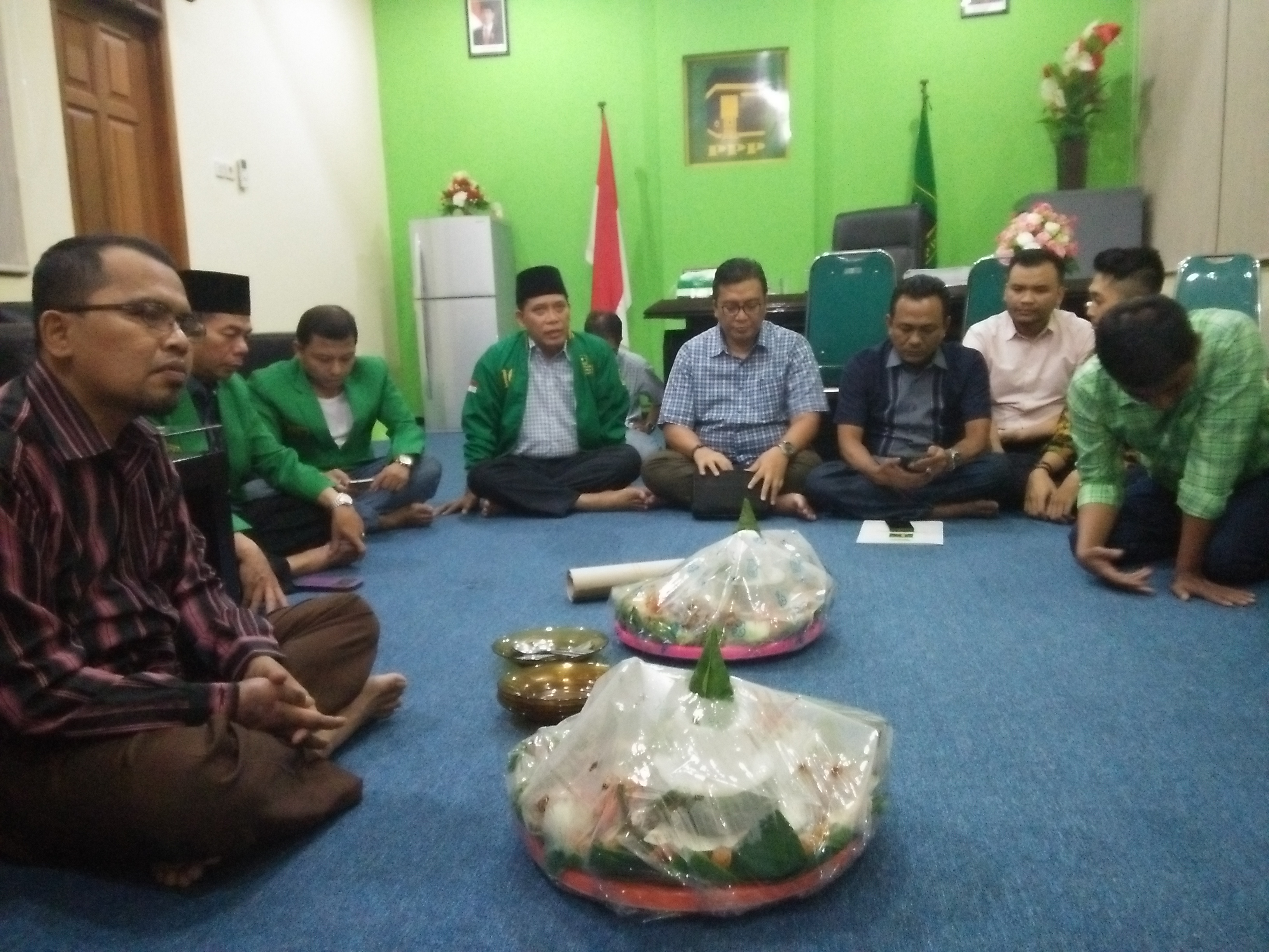 DPW PPP JATIM DAFTAR CALEG DIAWALI DENGAN TUMPENGAN