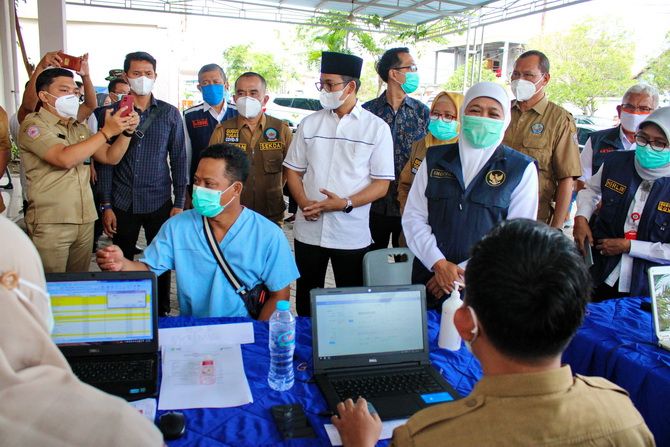 Bangkalan Mempercepat Vaksinasi Covid 19 Semua SDM Kesehatan