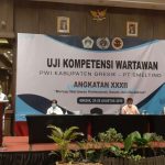 PWI Gresik Gelar Uji Kompetensi Wartawan Angkatan XXXII