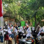 Antusiasme 300 Santri Pondok Salafiyyah Bandar Kidul Suntik Vaksin Covid-19