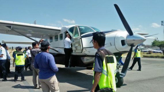 Kasus COVID-19 melandai, Penerbangan perintis Sumenep-Bawean kembali beroperasi