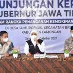 Gubernur Jatim Khofifah Siap Atasi Kemiskinan Ekstrem di Lamongan