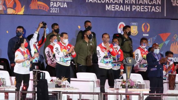 Presiden Jokowi Lakukan Kunjungan Kerja ke Papua untuk membuka PON XX