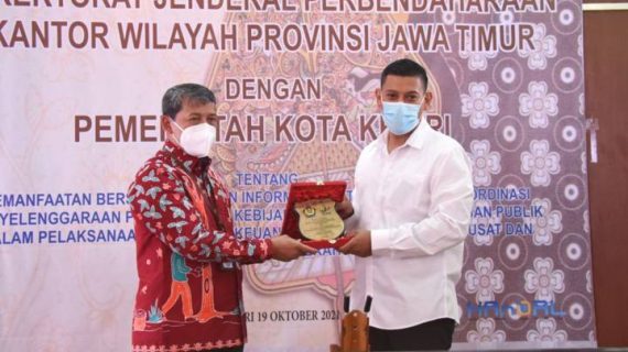 Pemkot Kediri dan Ditjen Perbendaharaan Jatim kerja sama terkait data untuk memajukan kota kediri