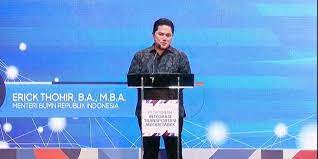 Menteri BUMN Erick Thohir Tak Ingin Pasar Indonesia Jadi Pertumbuhan Ekonomi Bangsa Asing