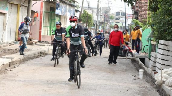 Bupati Sidoarjo Terus Pacu Betonisasi, 25 Titik Ruas Rampung di Tahun 2021