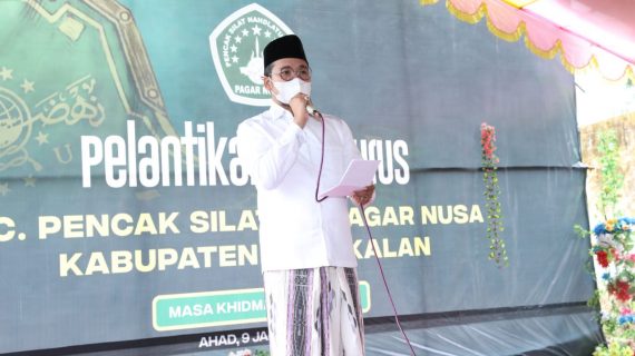 Bupati Abdul Latif : Pimpinan Pagar Nusa Bangkalan baru Mampu Melahirkan atlet Juara