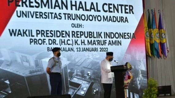 Wapres KH.Ma’ruf Amin ber harap Madura jadi pelopor riset halal