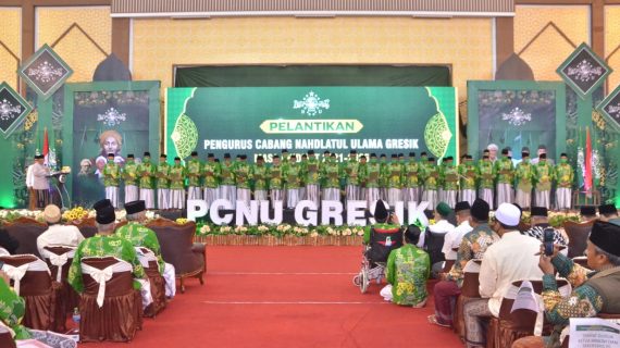 PCNU Gresik Diminta Kerja Cepat Setelah Dilantik