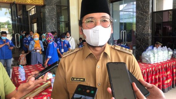 Bupati Abdul Latif Gerak Cepat Bantu Warga Terdampak Banjir