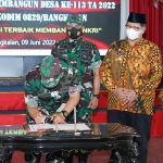 Wabup Bangkalan Hadiri Penutupan TMMD Ke 113