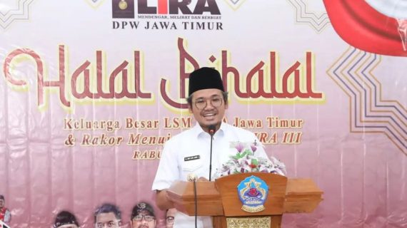 Bupati Bangkalan Abdul Latif  Kolaborasi Pemda Dan LIRA Lebih Baik