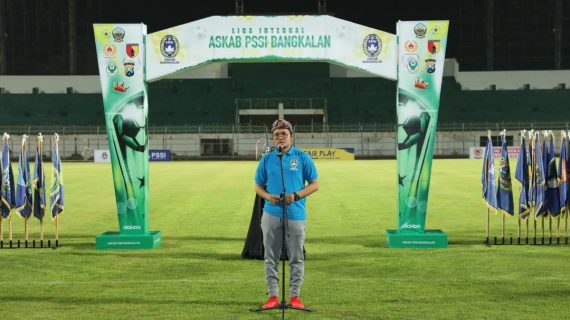 Bupati Abdul Latif  Membuka Liga Internal PSSI Agar Munculkan Atlet Prestasi