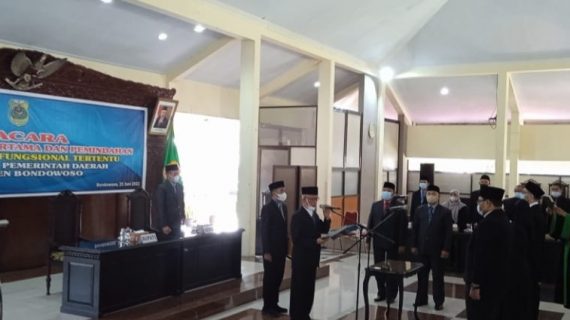 Bupati KH Salwa Arifin Lantik 139 Pejabat Fungsional