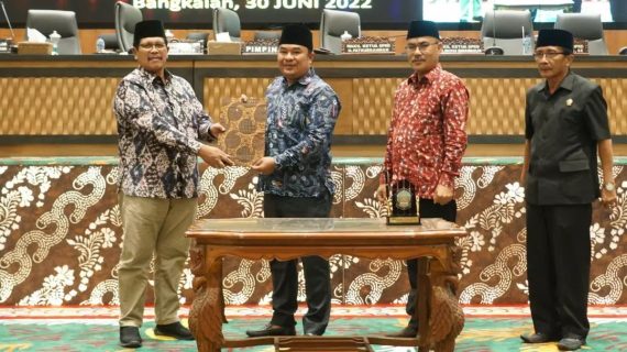 LPP APBD 2021 Diterima DPRD Bangkalan