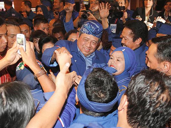 SBY Terpilih Jadi Ketua Umum Partai Demokrat