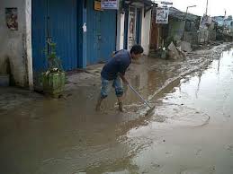 Banjir Surut, BPBD Ngawi Minta Warga Tetap Siaga