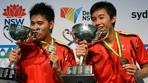 Pebulutangkis Indonesia raih tiga gelar di Australia