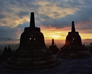 Mahasiswa buddhis kampanye peduli Borobudur