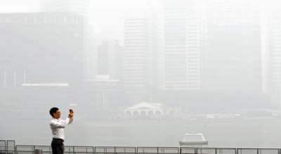 Kualitas Udara Singapura di Level Kritis