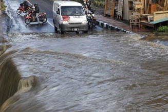 Banjir rendam lima desa di Trenggalek