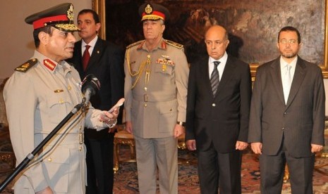 Menhan Mesir Kumpulkan Komandan Militer