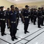 Demi amankan puasa, Polrestabes Surabaya mengumpulkan ratusan Satpam