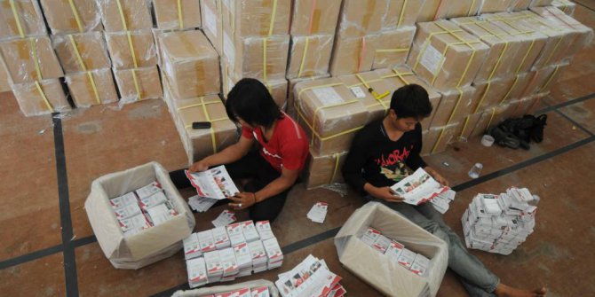 86 Perusahaan percetakan ikut lelang logistik Pemilu 2014