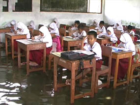 116 sekolah di Jakarta diliburkan akibat banjir