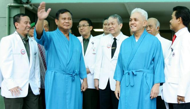 Tes Kesehatan Prabowo-Hatta Lebih Awal