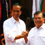 Jokowi-JK Ungguli Prabowo-Hatta