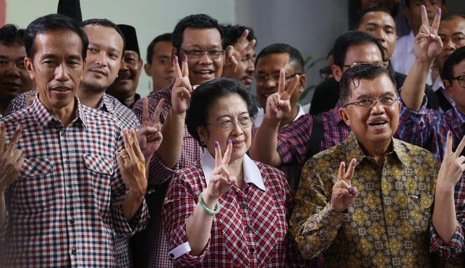 Jokowi Melapor Megawati Soal Suara Digembosi