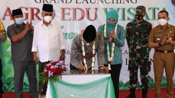 Bupati Ra Latif Launching Kebun Bang Jani