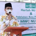 Ra Latif  Resmikan Pembangunan Kantor MWC NU Konang