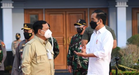 Tak perlu hiraukan suara yang memperkeruh keadaan tegas Ketum Gerindra ke Presiden Jokowi