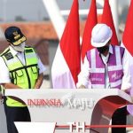 Jokowi-Anies di Peresmian Jalan Tol Pulo Gebang-Kelapa Gading
