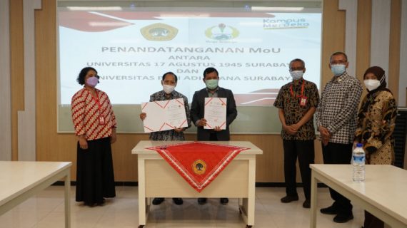 Untag Surabaya kerja sama dengan UNIPA terkait MBKM