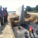Pemkab Gresik Kebut Proyek Pembangunan Tanggul Parapet Kali Lamong, Optimis Selesai Akhir Tahun